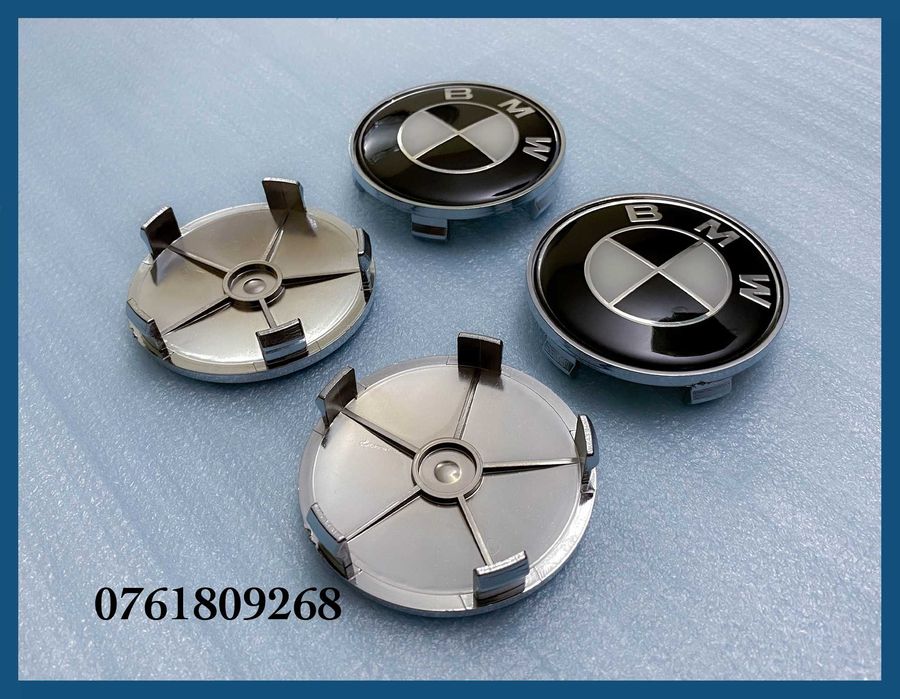 Set 4 capace 68mm jante aliaj BMW seria 1 2 3 4 5 6 7 X1 X3 X5 X6