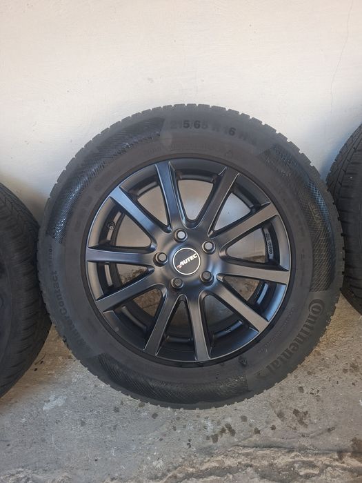 Jante aliaj cu anvelope de iarna 215 65 16 Kia, Duster, Hyundai