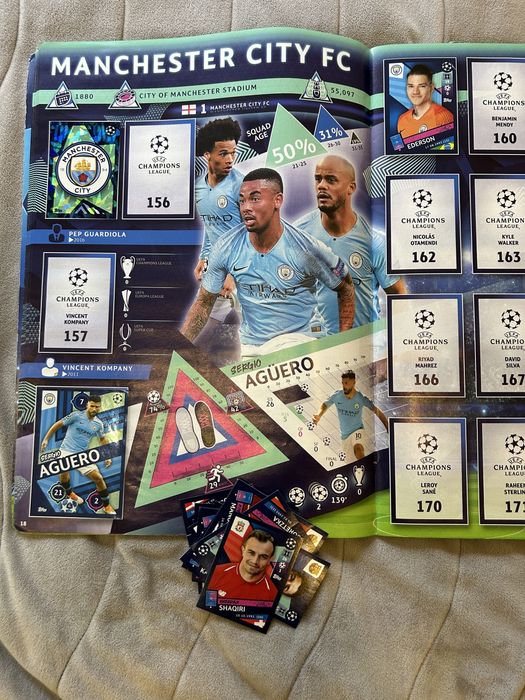 Албум UEFA Champions League 2016/17 ; 2018/19