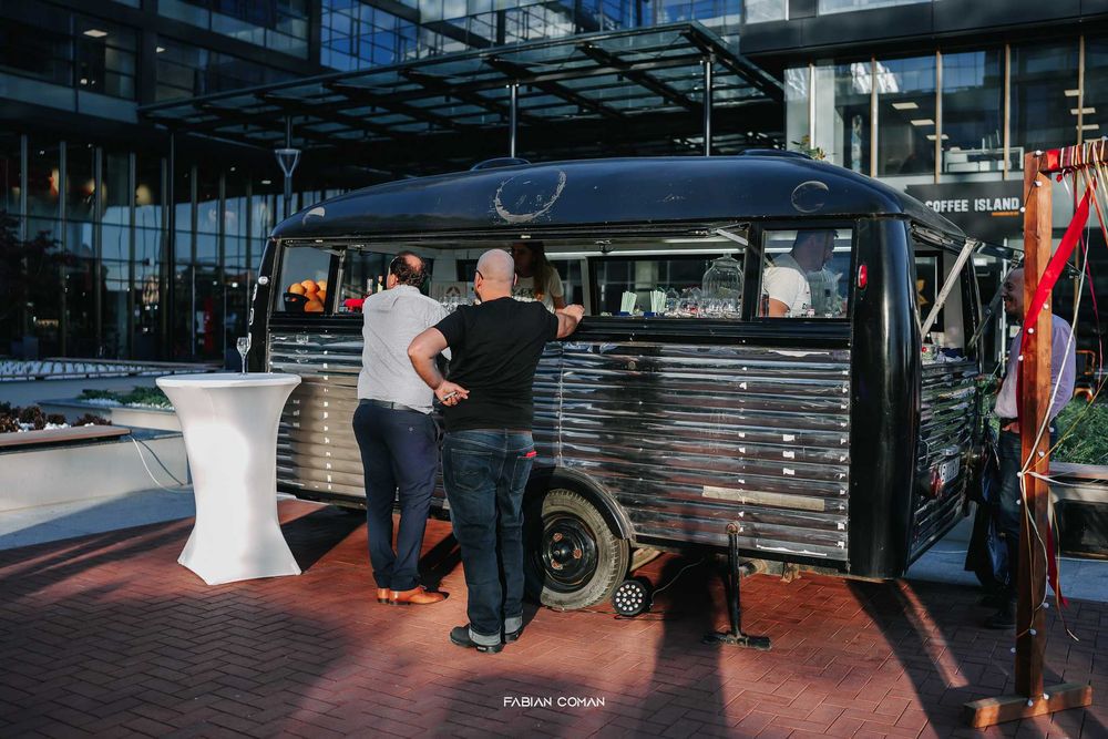 food truck, bar Mobil, van vintage, auto de epoca