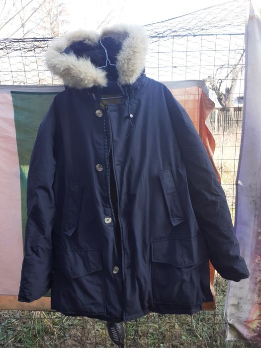 Geaca parka bărbați cu puf/iarna/Italia/L/XL