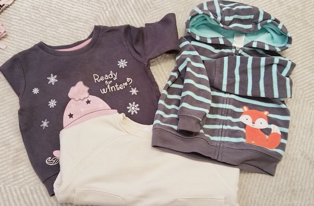 Lot 3 bluze treining 6-9 luni