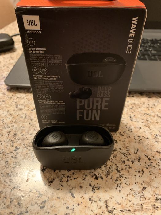 Casti bluetooth JBL Wave Buds