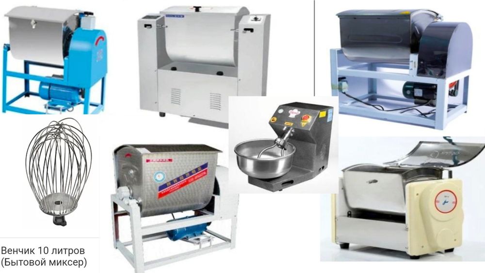 Тестомес Спиральный Тестомешалка Для Дома Тестомесильная Машина Алматы