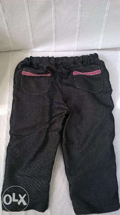 Pantaloni blugi trussardi baby fetite 2 ani