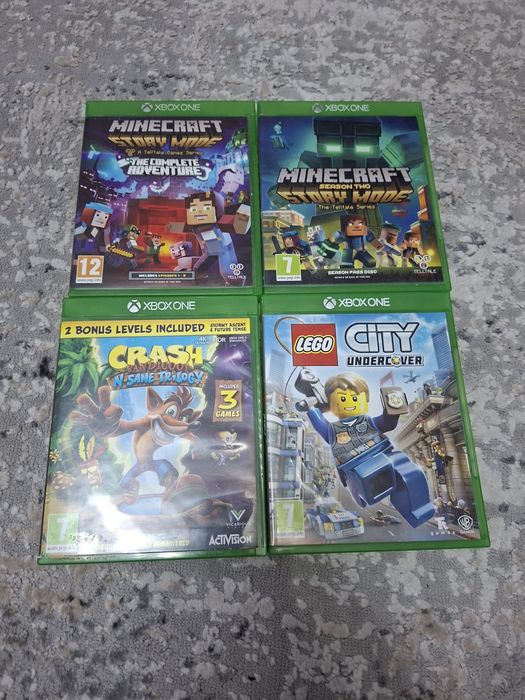Joc copii xbox one Minecraft story Crash bandicot Lego city undercover