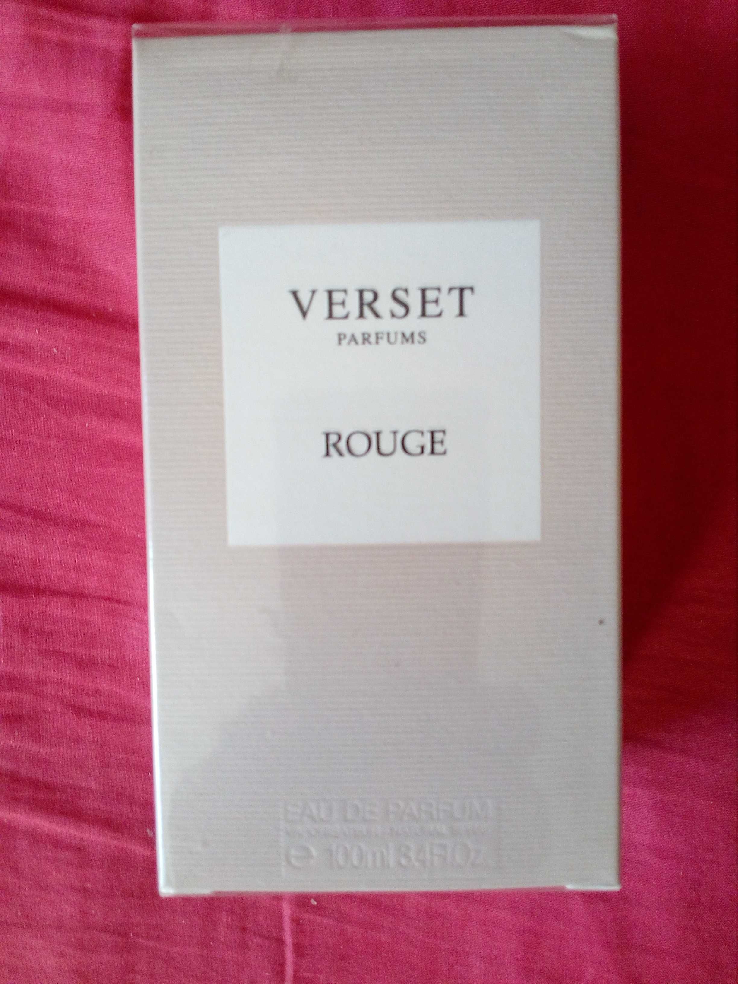 Vand parfum VERSET, original, 100ml, nou, sigilat, Rouge, persistent