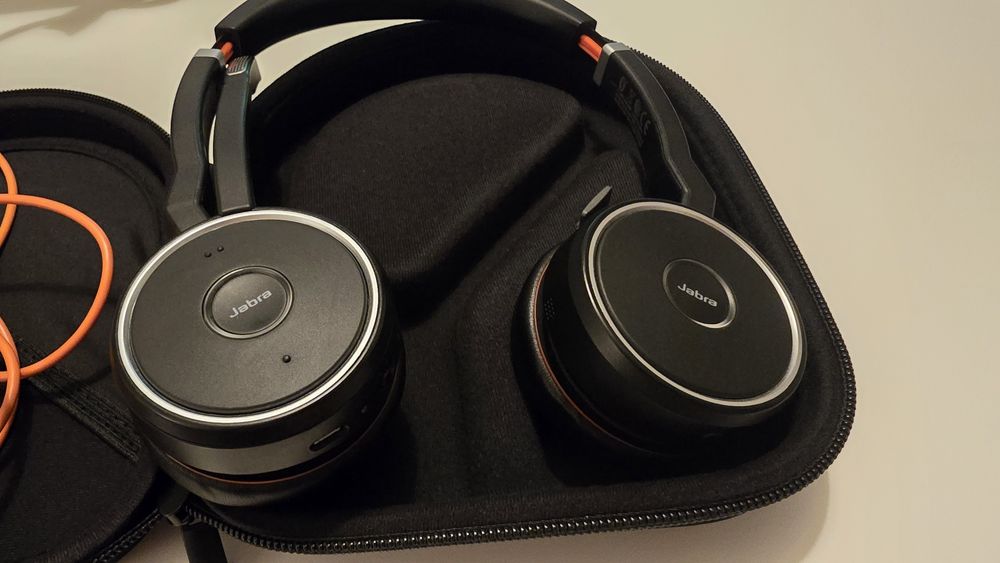Casti jabra evolve 75 SE impecabile