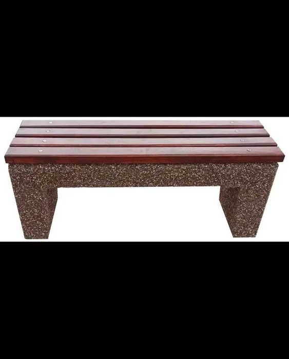 Banci si scaune din beton (cu elemente din lemn)-discount la comanda!