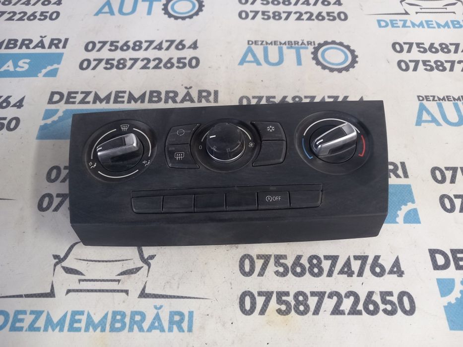 Panou Modul Unitate Comanda AC Climatronic BMW e90 Seria 3 2009