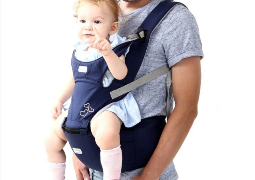 Marsupiu ergonomic cu scaunel, ham pentru bebelusi