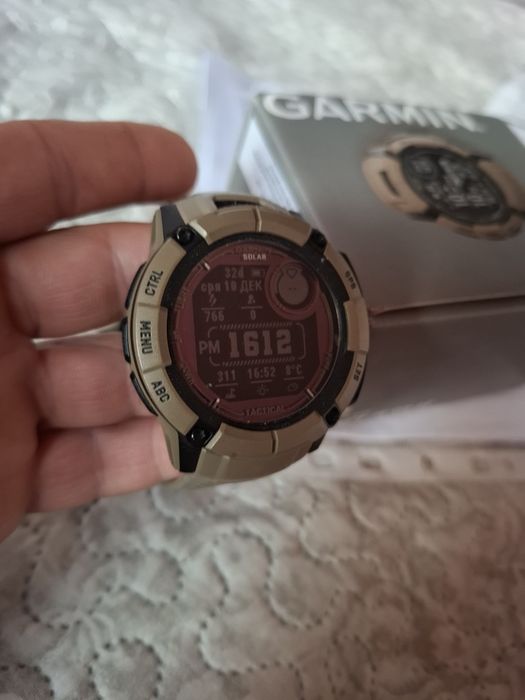 Garmin instinct 2X Solar -Tactical Edition Coyote Tan