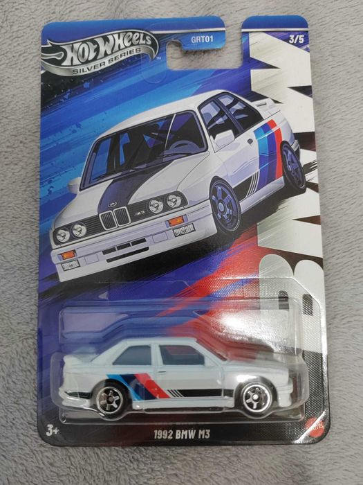 Hot Wheels Set 5 x BMW Silver Series