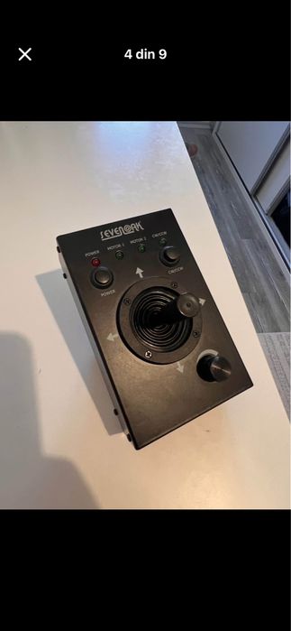 Macara video  cap motorizat 3 axe
