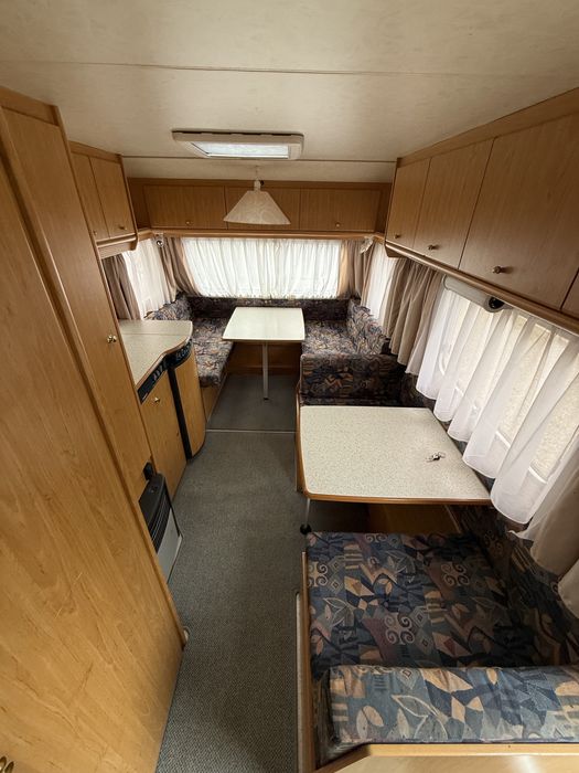 Rulota Dethleffs Family 450,1998,5 pers,baie,boiler,wc fix,dus