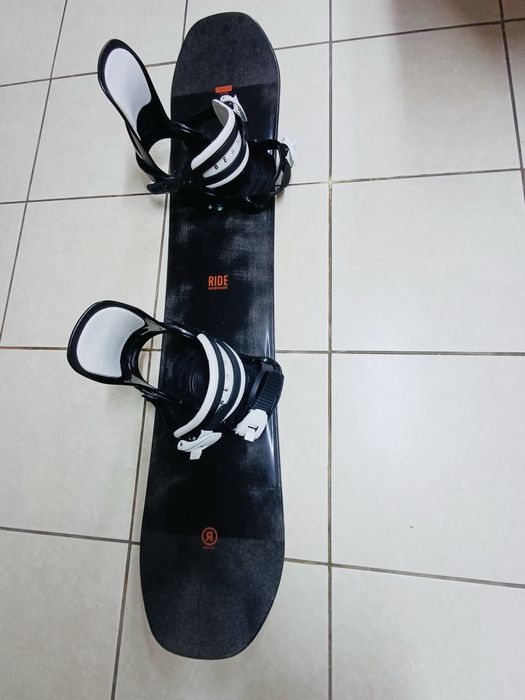 Placă Snowboard Ride Lowride + Legături Beany One (copii)