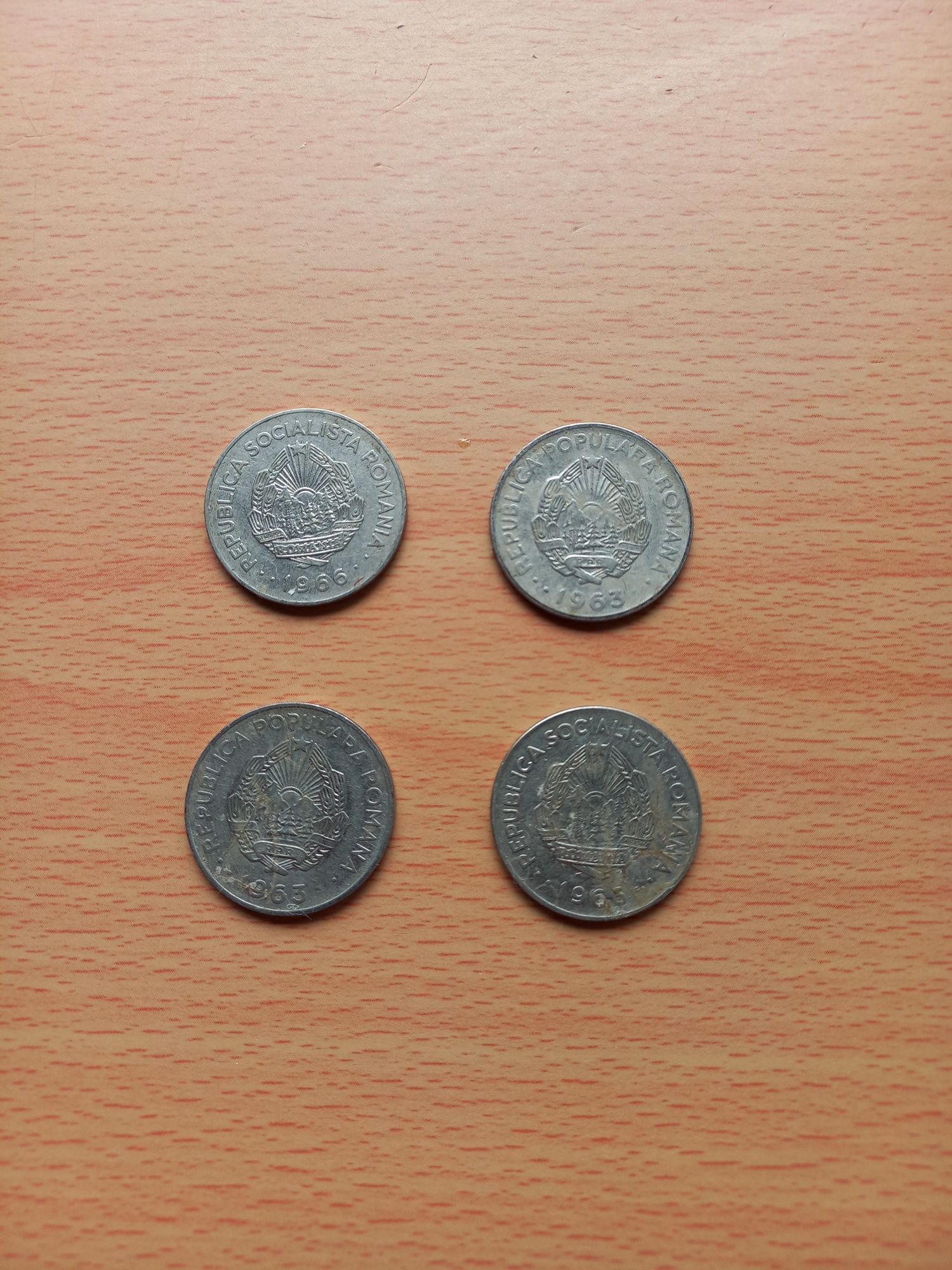 Monede 1 leu din 1963 si 1966