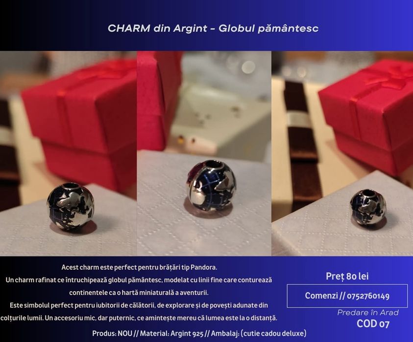 Charmuri din Argint de vânzare