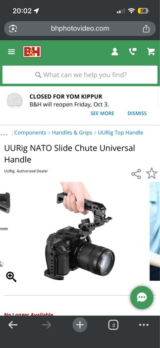Top Handle Nato pentru cage