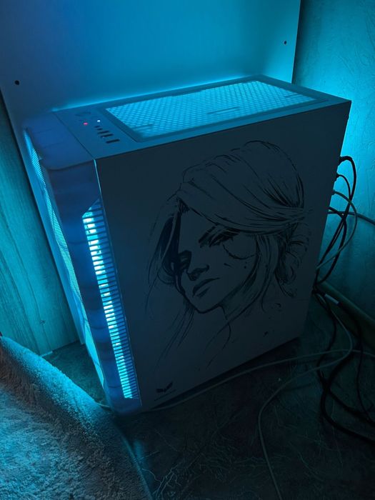 Игровой ПК + монитор + гарнитура + клавиатура + мышь