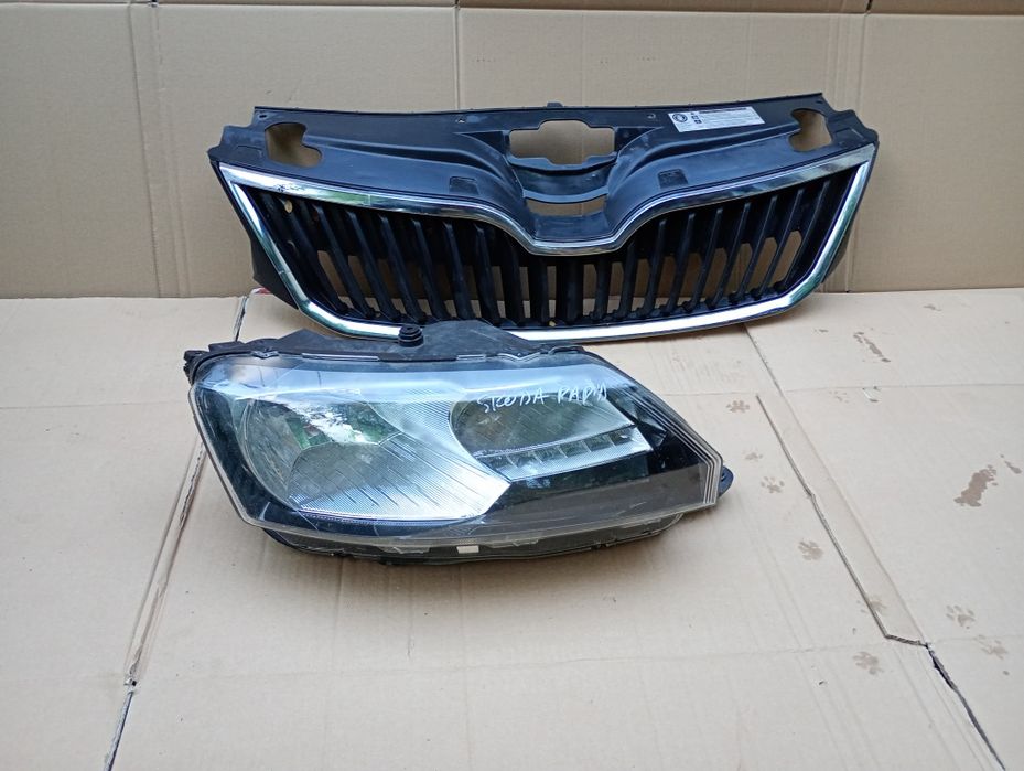 Usa grilă far faruri Skoda Rapid 2014+