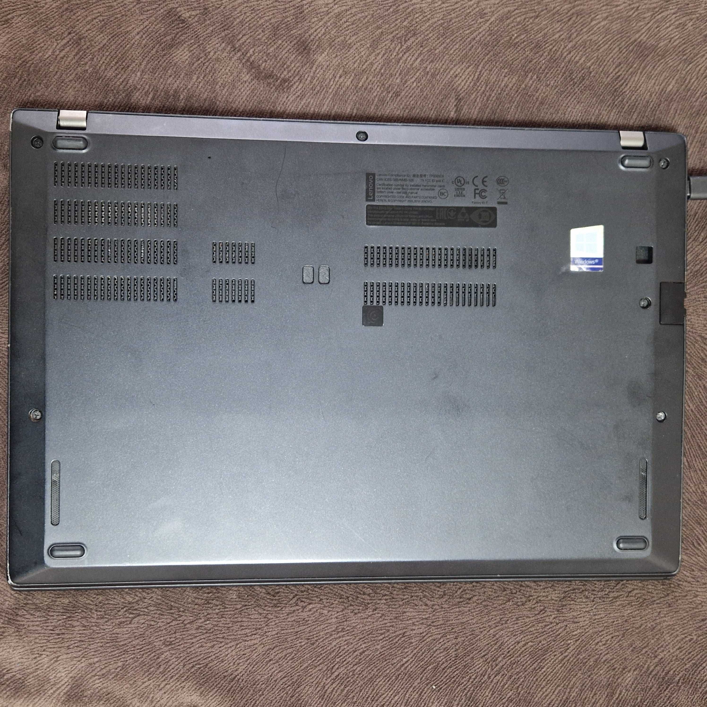 Лаптоп Lenovo T480s с touch screen и 4G модем