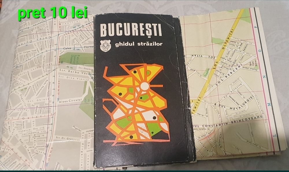 Harta Bucuresti (3 buc.)