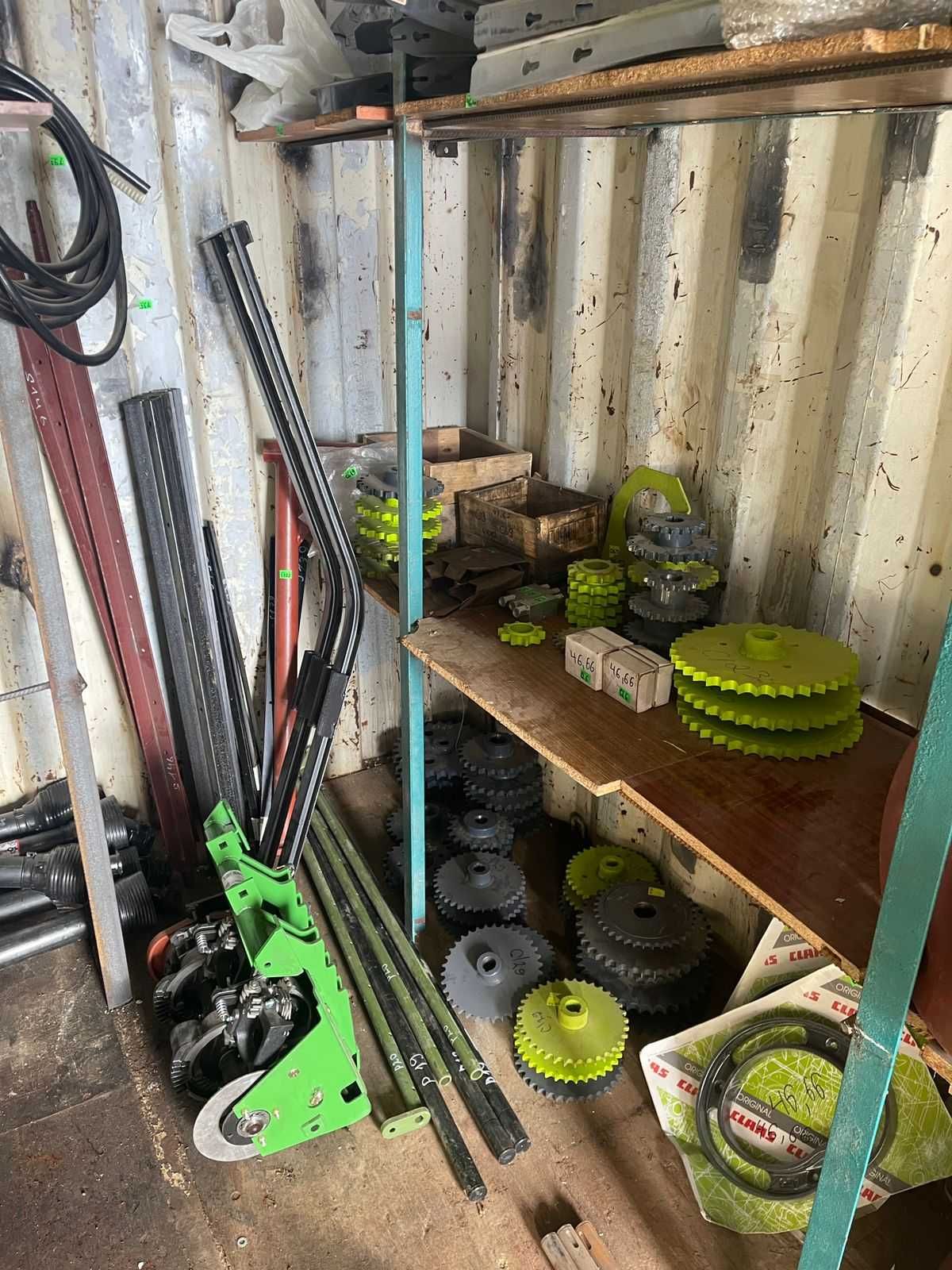 Запчасти на Sipma Z-224/1, Z-279/1, Claas Rollant, Wirax