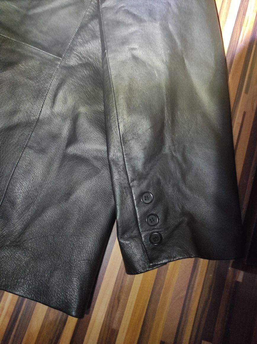 Geaca piele  Man's World ,mărimea XXL/XXXL