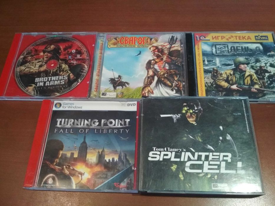 Продам игровые диски на комп. Отличные