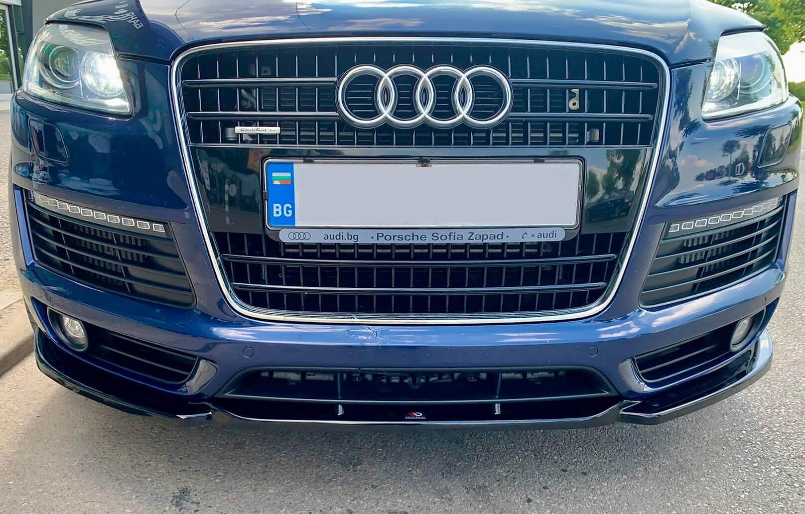 Спойлер за предна броня maxton design за audi q7 (2005-2009)