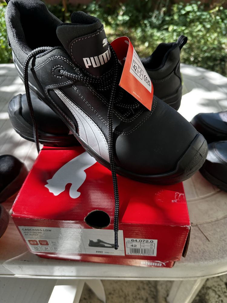 Uvex,puma salomon pantofi de protectie 42-43