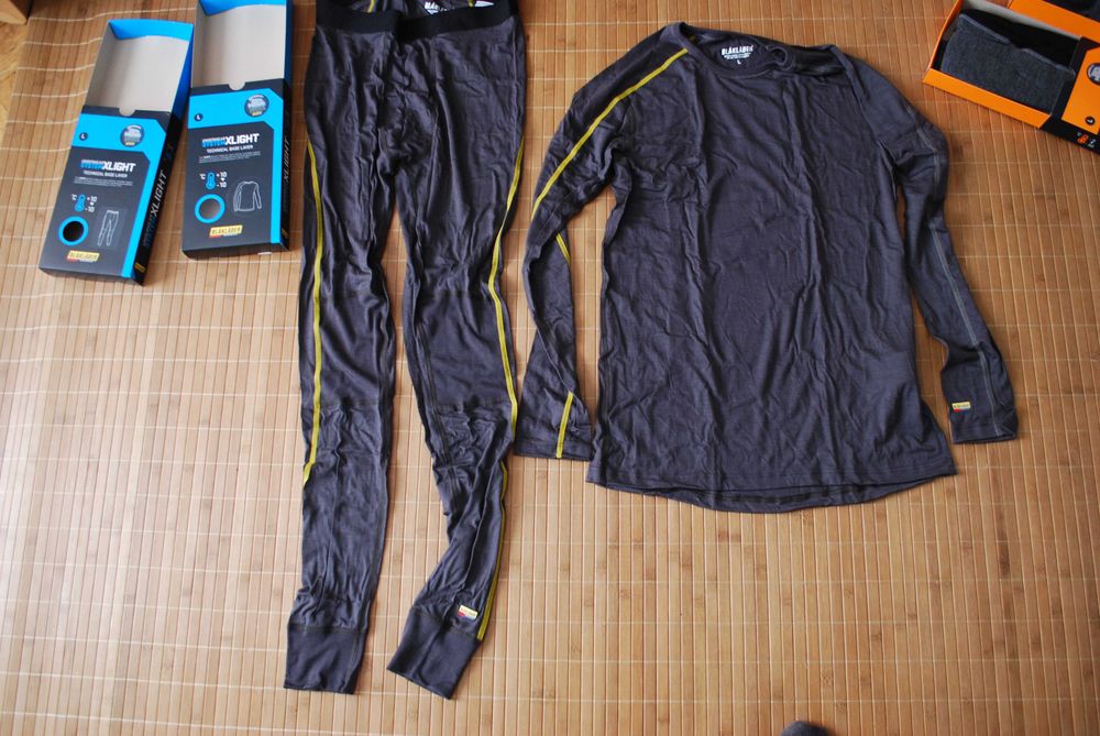 НОВИ Мерино Термо бельо Blakladder 100% merino Мъжки L вълна
