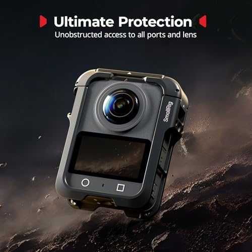 Нова Ултралека клетка за DJI Osmo 360 със студена обувка и 1/4'' резба
