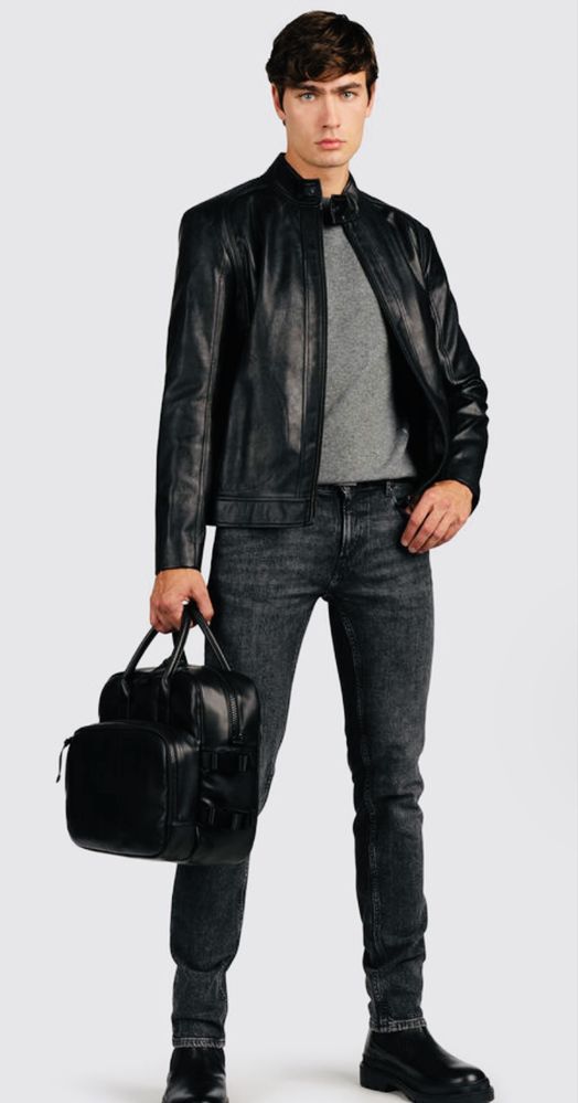 Кожено яке TRUSSARDI
