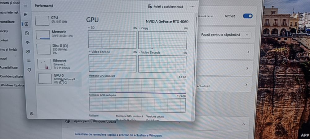 Hope Amanet P6 Unitate PC Gaming i7 RTX4060