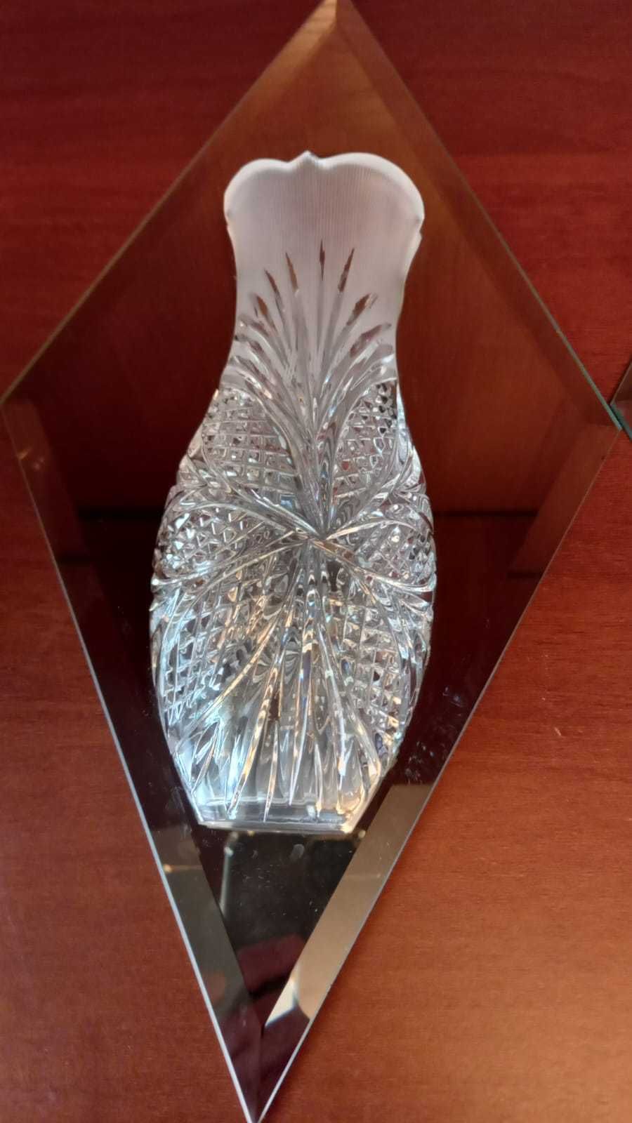 продам редкие кашпо ссср. ромб зеркало с хрустальной вазой. декор