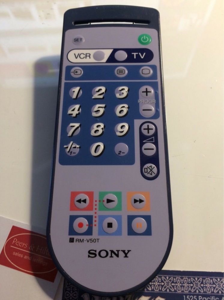 Telecomandă programabilă Sony RM-V50T pt TV VCR