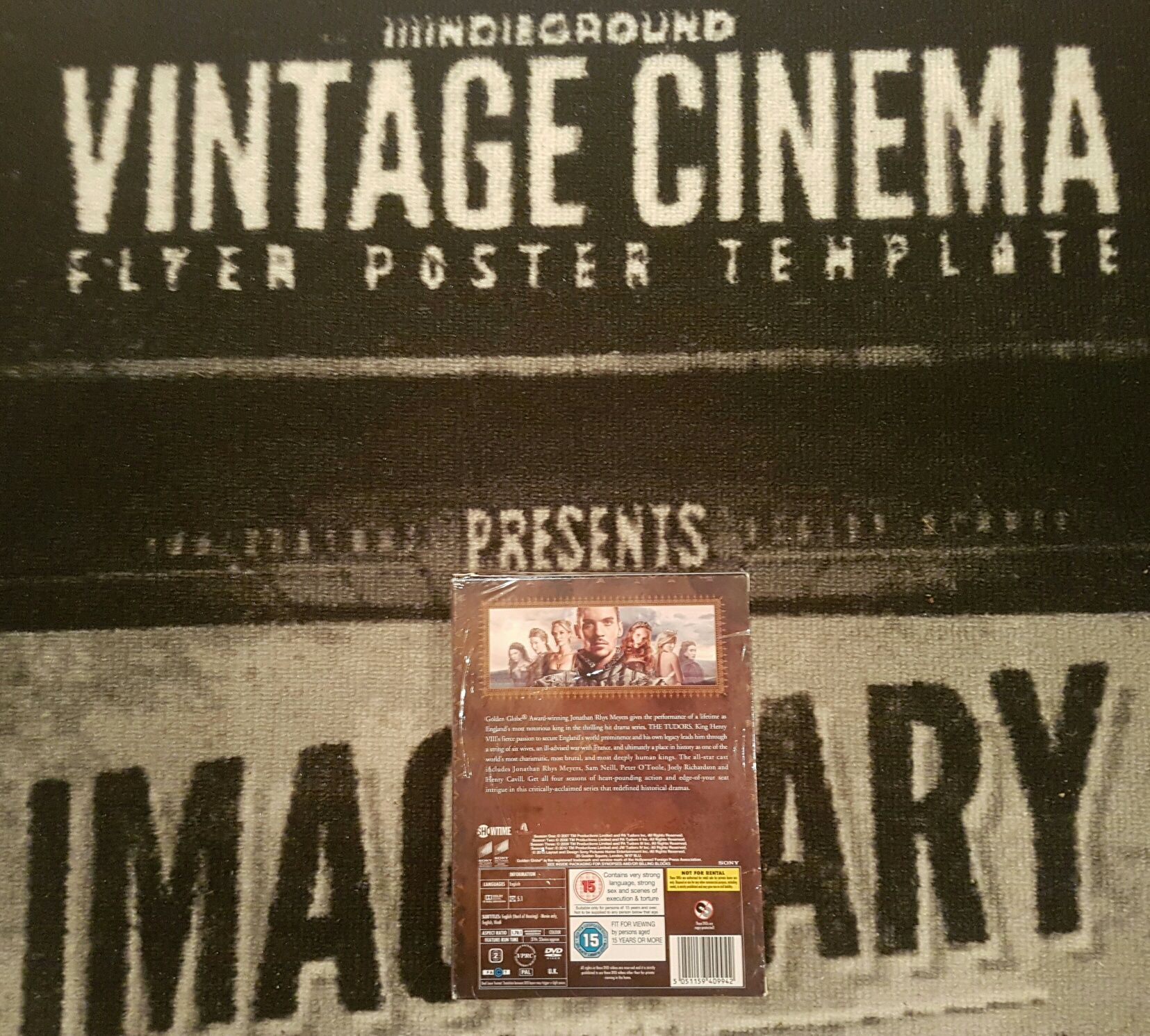 Film Serial The Tudors DVD Box Set Complete Collection (Original)