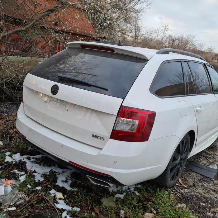 Спойлер шкода октавия 3 vrs комби