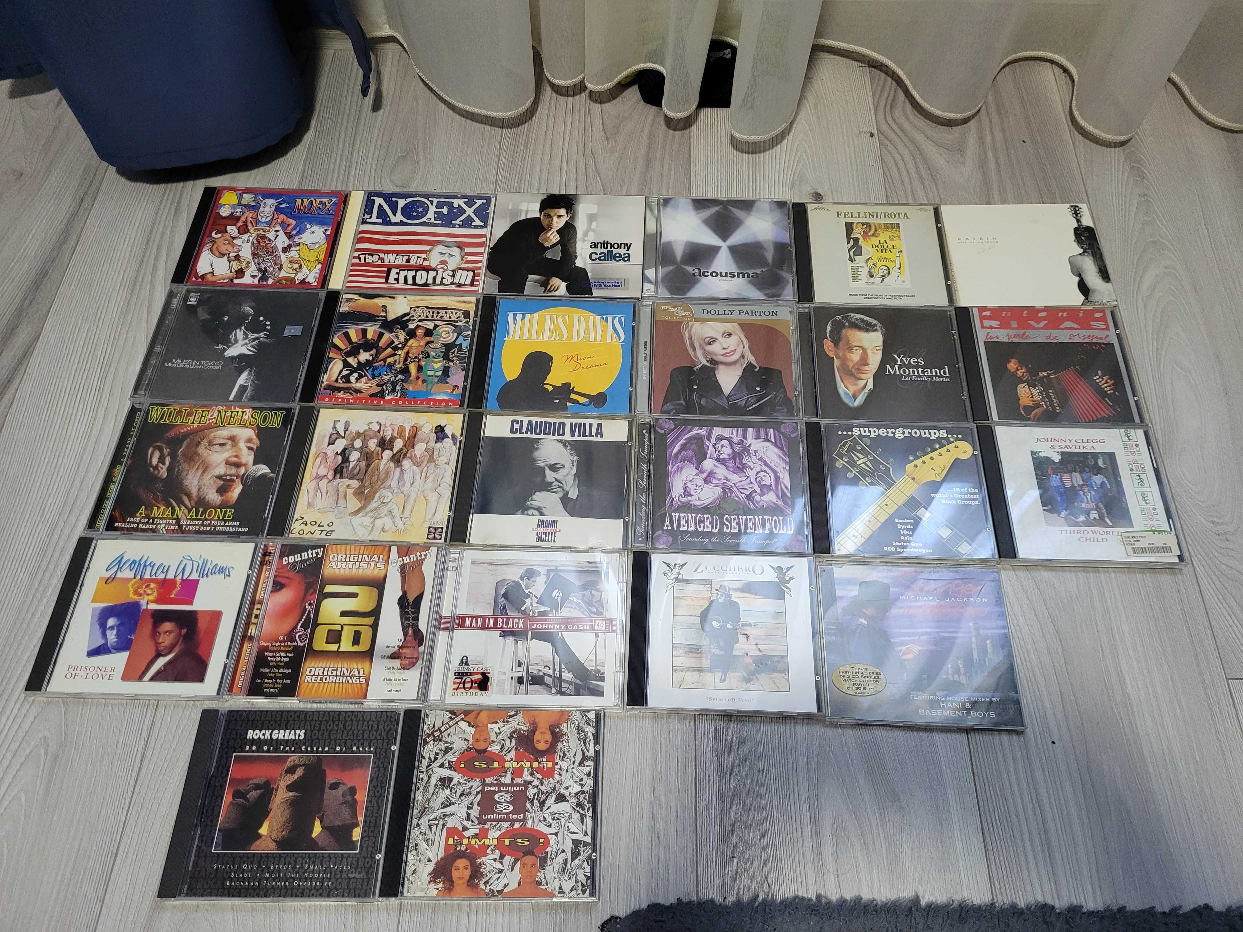 cd diverse  - rock, jazz etc