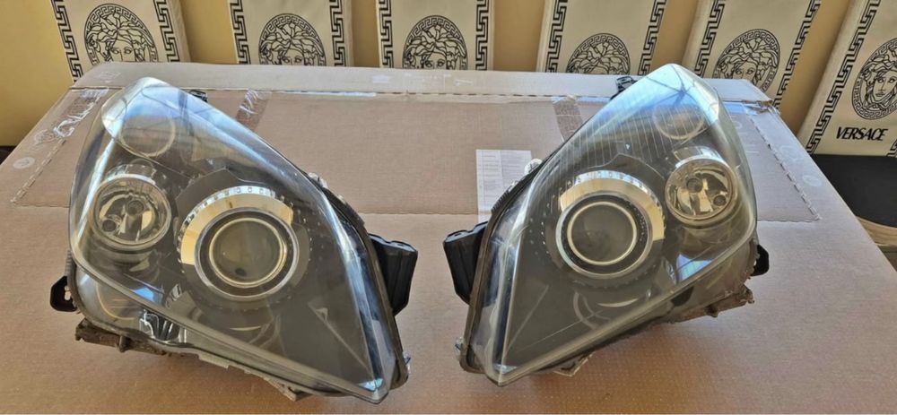 Faruri xenon AFL opel astra h impecabile