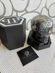 PHILIPP PLEIN Nobile Chronograph watch- черен часовник, IP покритие