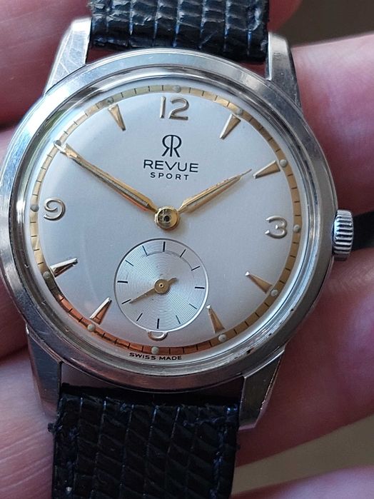 Vintage Revue Sport -cadran deosebit