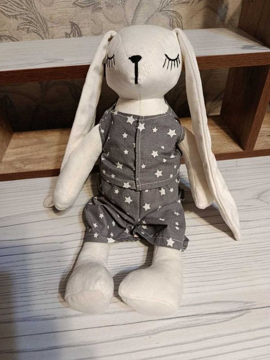 Игрушка мягкая зайка сплюша