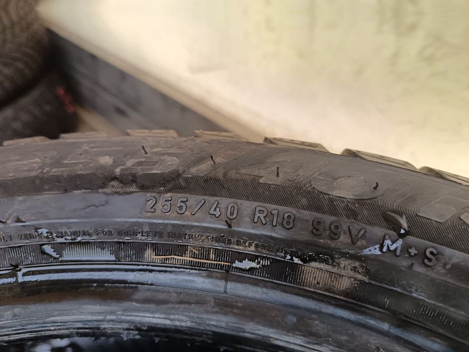 Anvelope MS iarna 255 40 18 pirelli runflat 2023 6.8mm