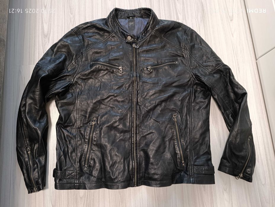 Gipsy By Mauritius''оригинално мъжко кожено яке 2ХЛ размер