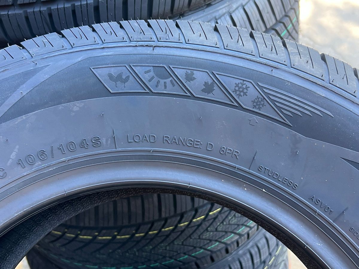 Нови всесезонни гуми TRACMAX VAN 205/70 R15C за БУС