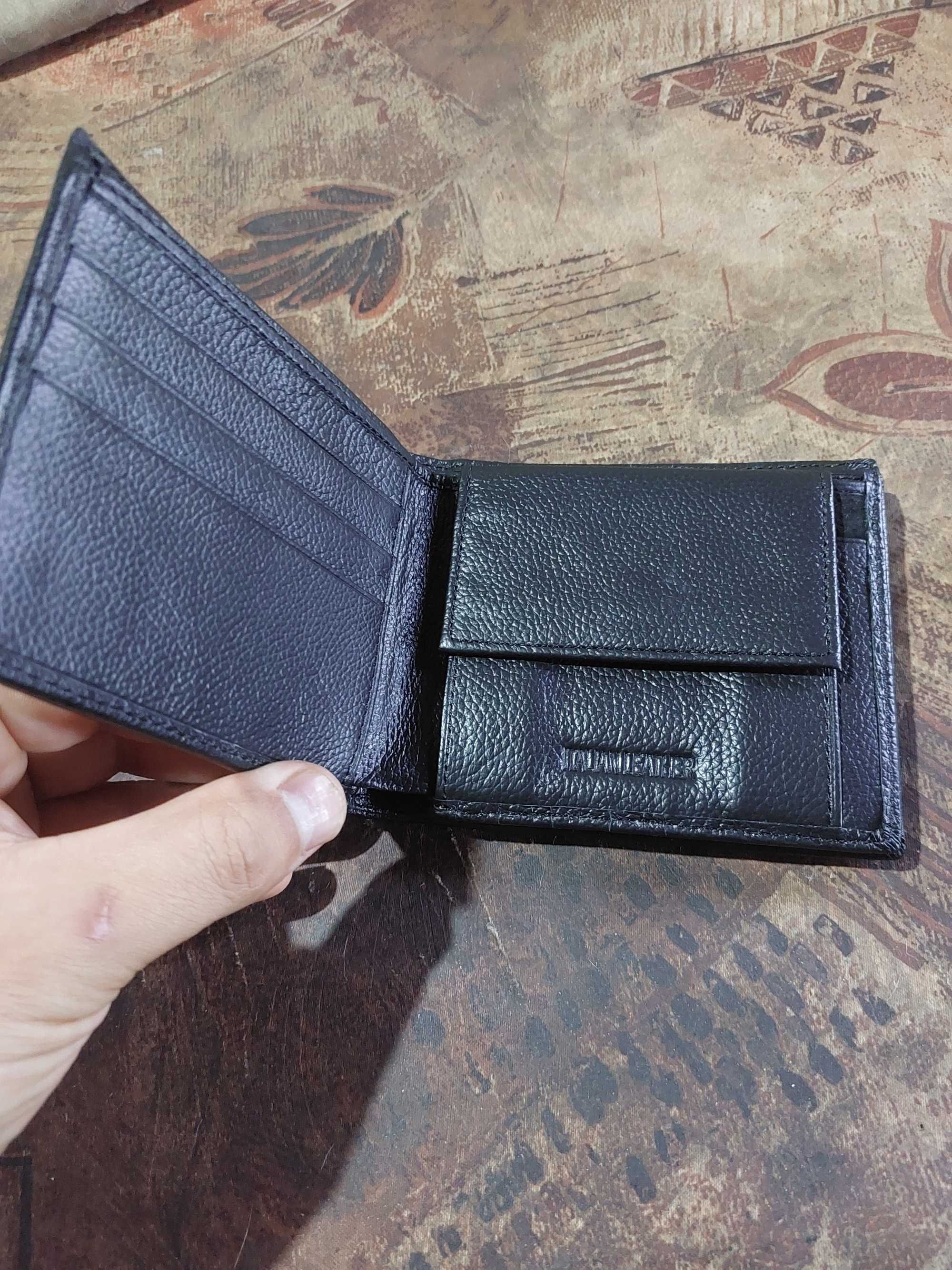 Мъжки черен портфейл
