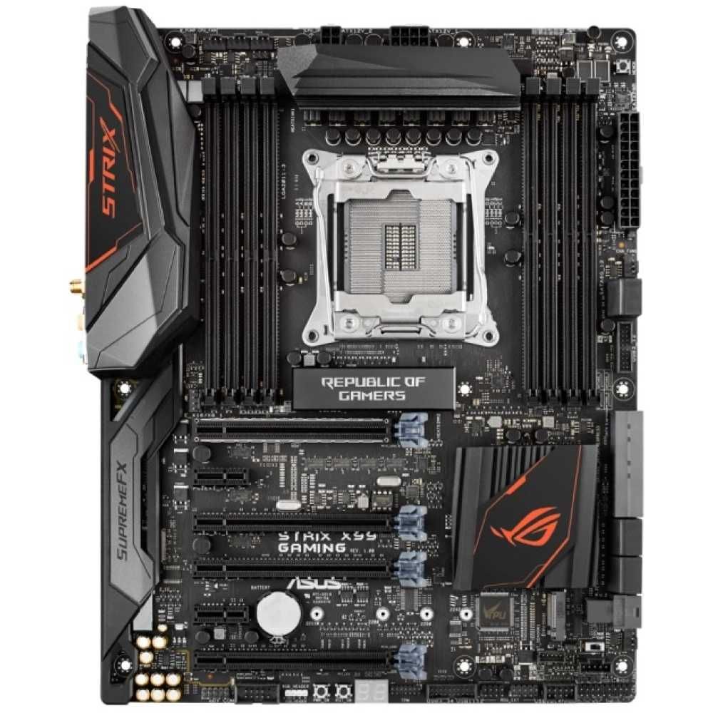 Дъно Дънна платка ASUS ROG Strix X99 Gaming 2011-3 X99 DDR4 OVERCLOCK
